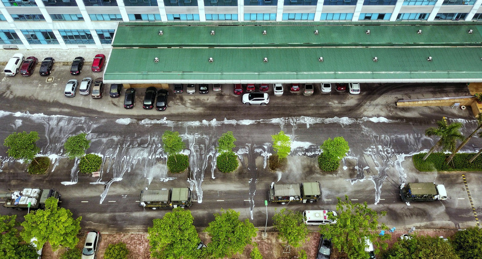 L’antenne de l’Hôpital national des maladies tropicales à Dong Anh est placé en quarantaine du 5 mai 08h00 jusqu'au 19 mai 08h00