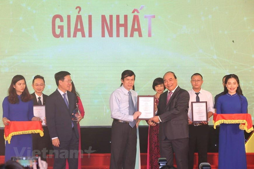 La VNA remporte trois premiers prix. Photo : Vietnamplus