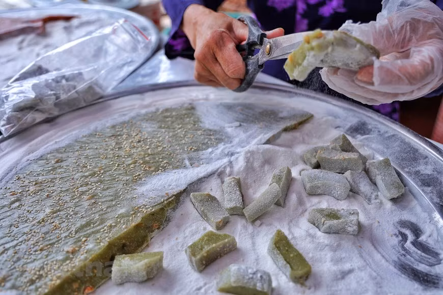 Le «che lam» à feuilles de pandan. Photo: Vietnamplus