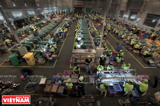 L'usine de la Corporation de pinces Nghia. 