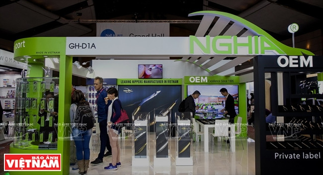 Les ​pinces de la Corporation Nghia ​ont participé à de nombreux salons et foires dans le pays et à l'étranger.