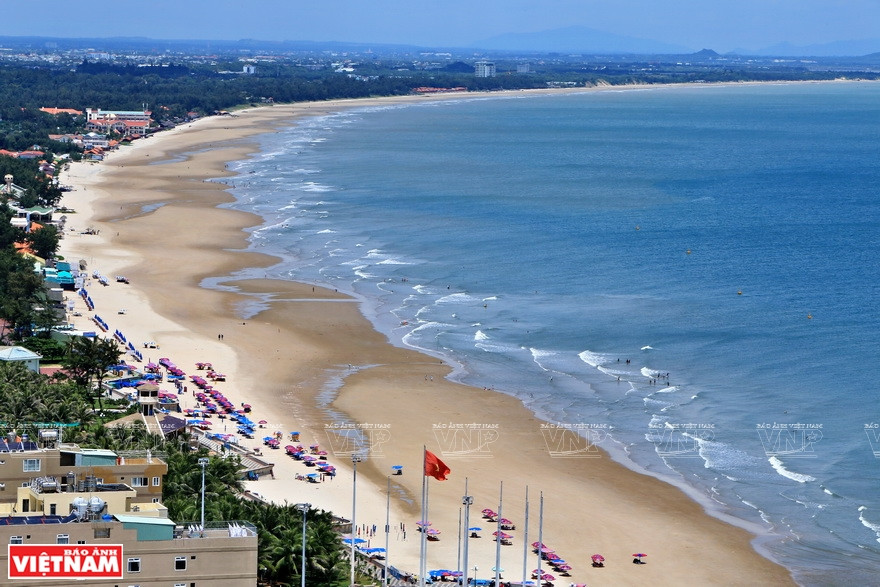  La beauté de la plage de Bai Sau.
