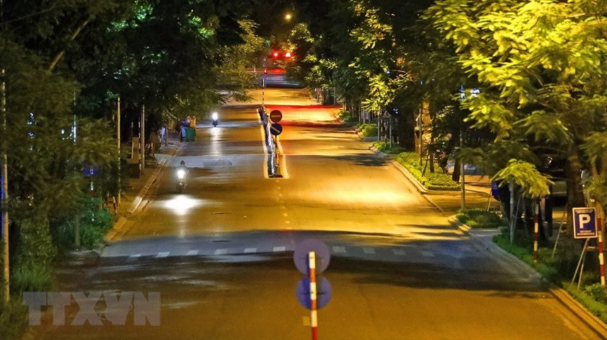 La rue Nguyen Thai Hoc. Photo : VNA 