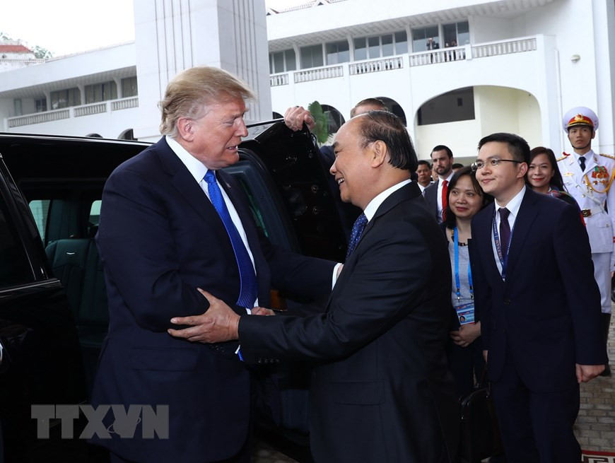 Le Premier ministre Nguyen Xuan Phuc a reçu mercredi 27 février à Hanoï le président américain Donald Trump qui assiste au 2e Sommet Etats-Unis – RPDC tenu les 27 et 27 février à Hanoi.