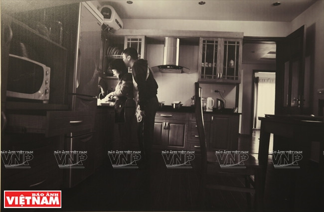 Photo « mère et enfant ». 