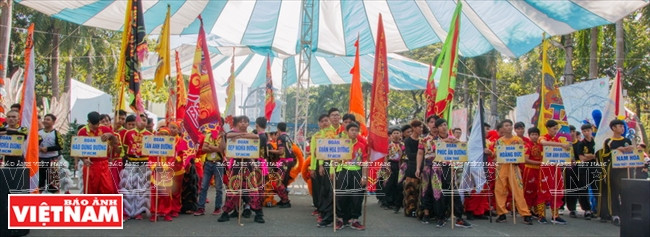 Le concours a vu la participation de 17 troupes venues de toutes les provinces du Sud.