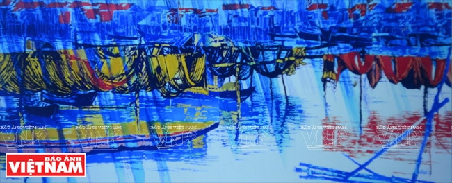 ''En quittant Da Nang''. 