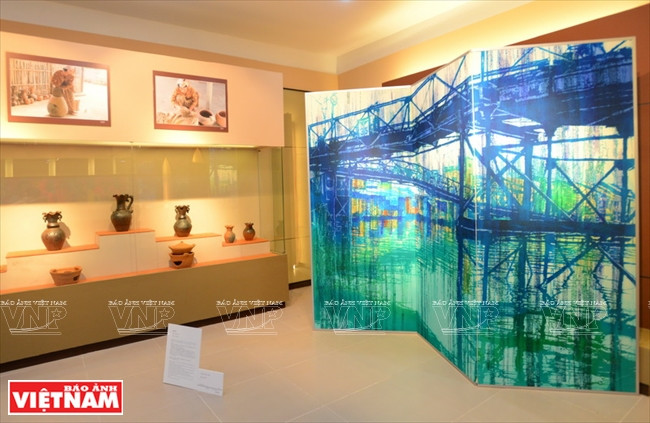 L’œuvre ​''Après la pluie''.