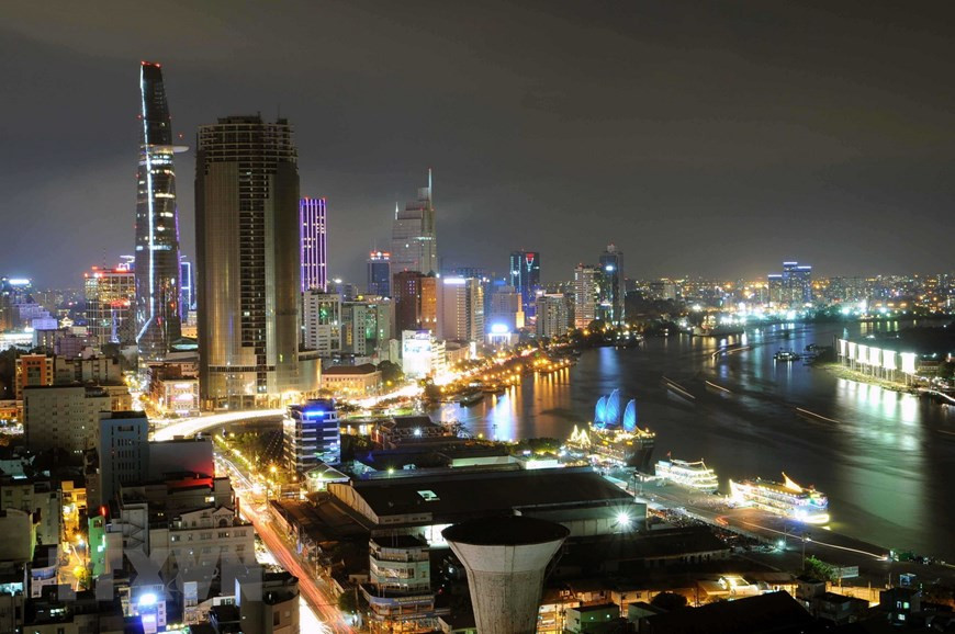 Une série de gratte-ciel à Ho Chi Minh-Ville. Photo: An Hieu/VNA