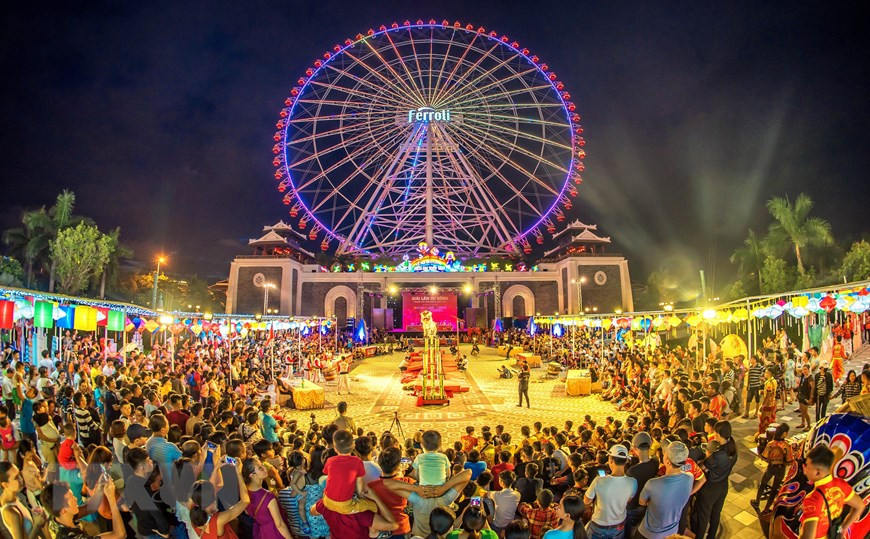 Le parc asiatique de Da Nang.