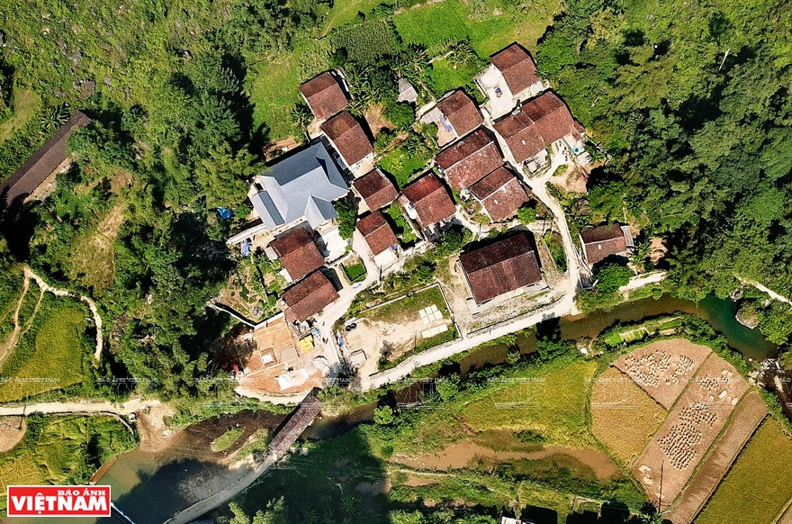 Le village de Khuôi Ky compte 14 maisons en pierre sur une superficie de 10.000 m².