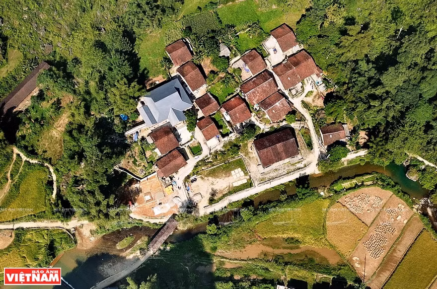 Le village de Khuôi Ky compte 14 maisons en pierre sur une superficie de 10.000 m².
