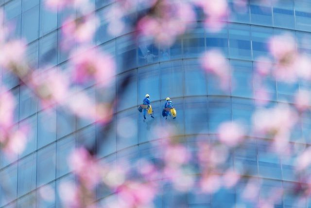 "Travail en hauteur" de @caokynhan