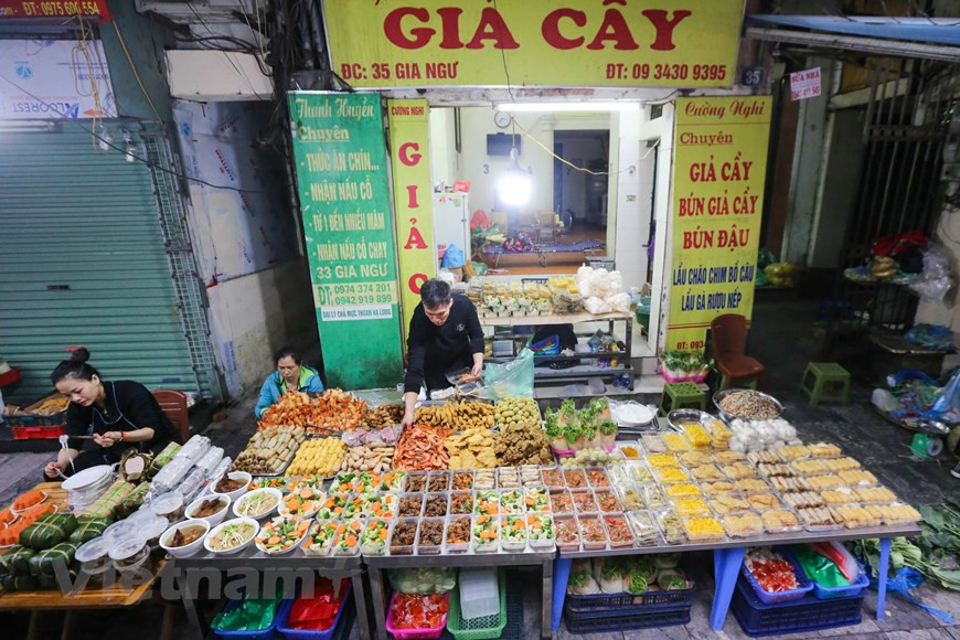 Ce marché est depuis longtemps célèbre pour de nombreuses spécialités transformées. Photo: Minh Son/Vietnam+