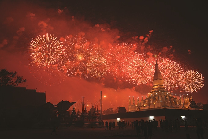Tour Pha That Luang à Vientianne (Laos) 