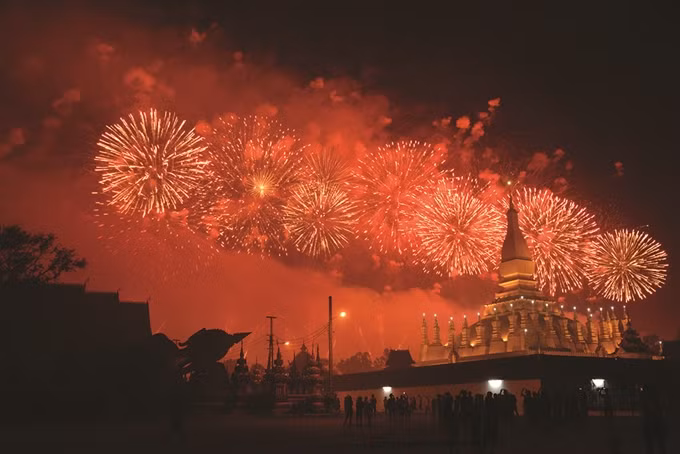 Tour Pha That Luang à Vientianne (Laos) 