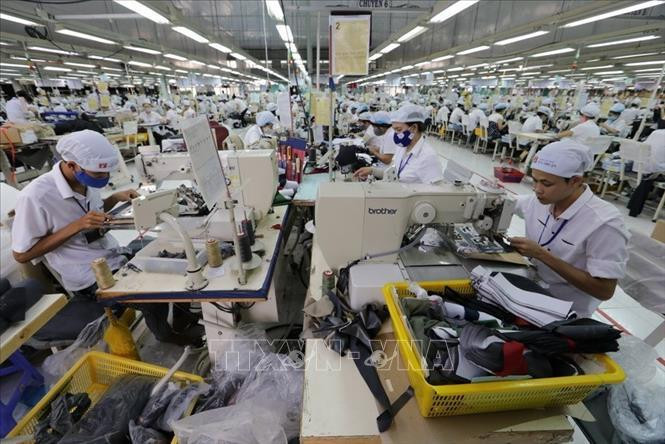 Les exportations nationales en forte hausse. Photo: VNA