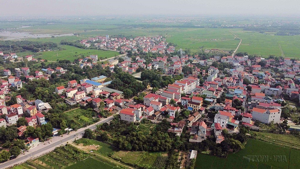 La physinomie rurale du district de Soc Son a considérablement changé. Photo: VNA