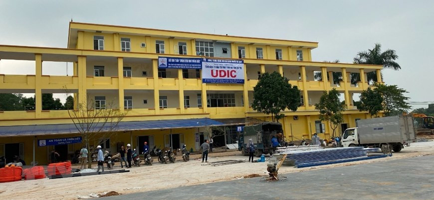  Le processus de réhabilitation de l’hôpital ambulant Me Linh a eu lieu en mars dernier.