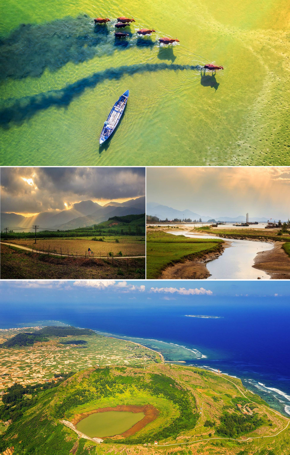 En venant à Quang Ngai, vous vous immergerez dans une nature sauvage et vivifiante.
