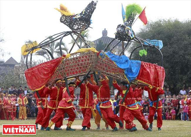 Combat d'éléphants. 