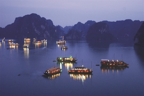 La baie de Ha Long, dans la province de Quang Ninh (Nord).