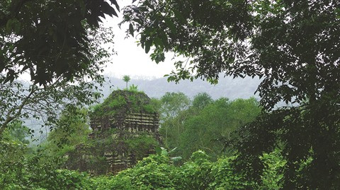Le sanctuaire de My Son, province de Quang Nam (Centre).