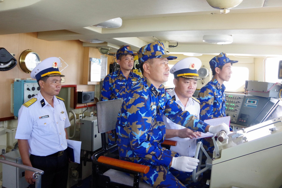 Fondée selon la décision publiée le 12 juillet 2013 par le ministère de la Défense, la brigade 167 est l'une des forces principales de la 2e zone navale. Photo : VNA