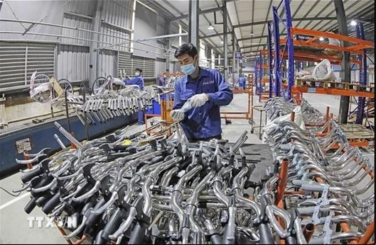 Hanoï devrait enregistrer une croissance du produit intérieur brut régional de 6 % au premier semestre. Photo : VNA