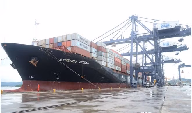 Les exportations de marchandises du Vietnam ont atteint un niveau élevé au cours des cinq premiers mois de 2024. Photo: VietnamPlus