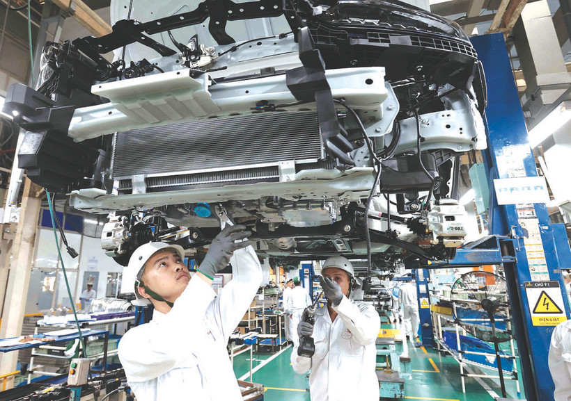 La construction automobile doit s'aligner sur l'objectif de neutralité carbone. Photo : VNA