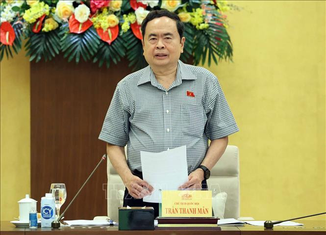 Le président de l’Assemblée nationale, Trân Thanh Mân. Photo : VNA