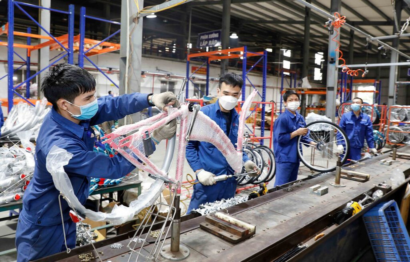  Le premier semestre, le nombre de nouvelles entreprises créées s’est élevé à près de 80.500. Photo: VNA