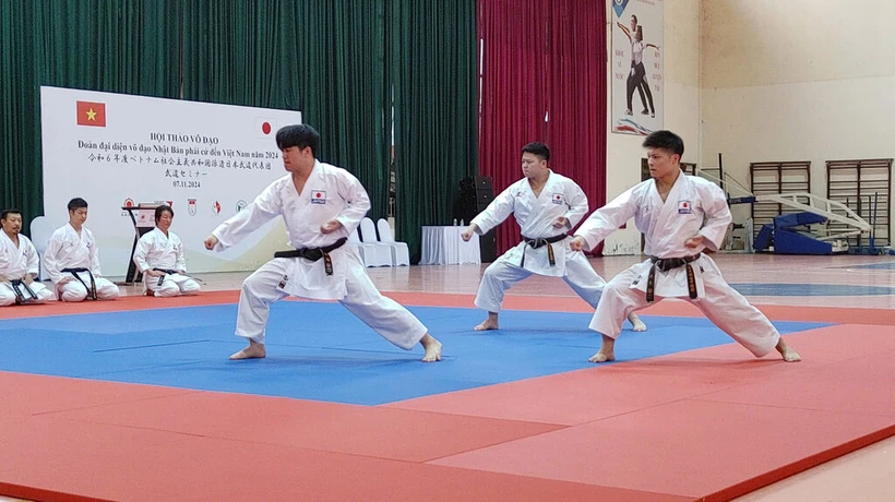 Karatedo est un des art-martiaux populaires à Hô Chi Minh-Ville. Photo: CVN