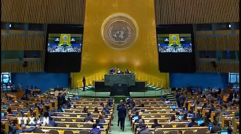Le Vietnam a été réélu à la CNUDCI le 20 novembre avec 175 voix favorables sur 183. Photo: VNA