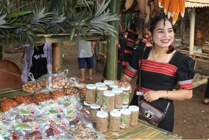 Le stand des produits vietnamiens au Foodservice Australia 2024 . Photo: VNA