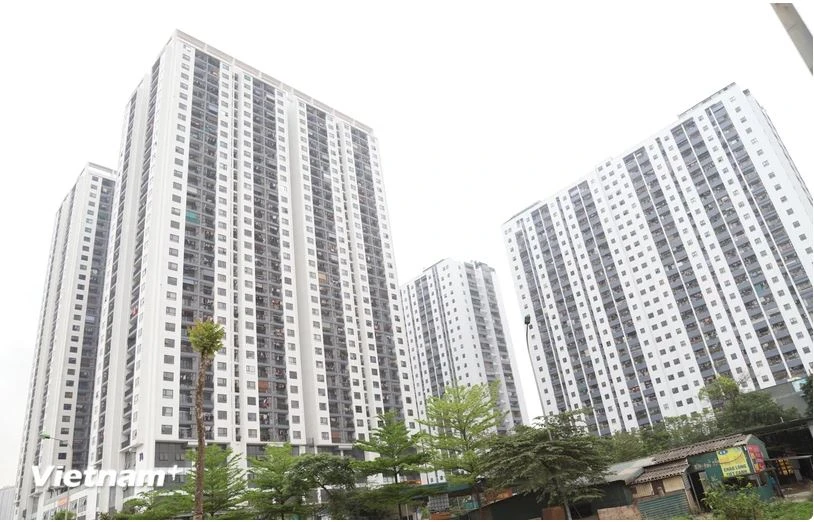 Le marché immobilier devrait prospérer avec l’entrée en vigueur de la Loi foncière de 2024. Photo: VietnamPlus