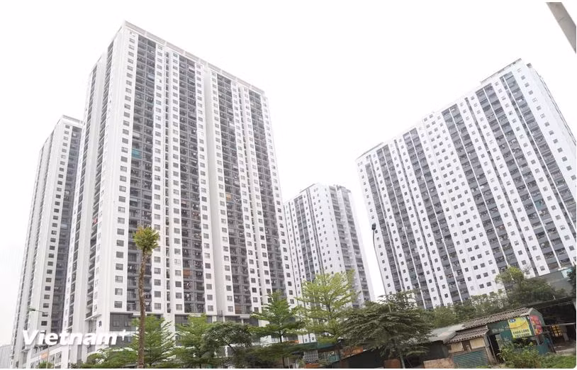 Le marché immobilier devrait prospérer avec l’entrée en vigueur de la Loi foncière de 2024. Photo: VietnamPlus