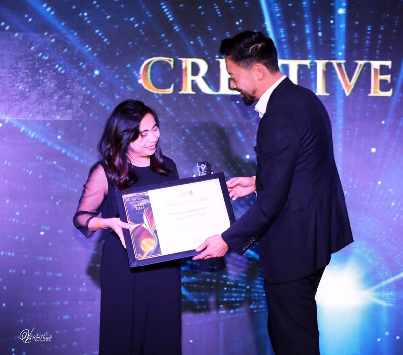 Le projet Toucher Arts est honoré de recevoir le Vietnam International Award 2024. Photo : CVN