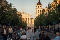 Vilnius, la capitale de la Lituanie. Photo: nhandan.vn