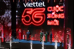 Viettel est le premier opérateur à proposer des services de réseau 5G au Vietnam. Photo : Vietnam+