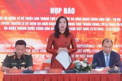 La vice-ministre des Affaires étrangères, Le Thi Thu Hang. Photo: VNA