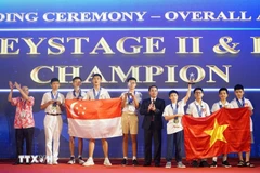 Le titre de champion par équipe a été attribué aux délégations du Vietnam et de Singapour.