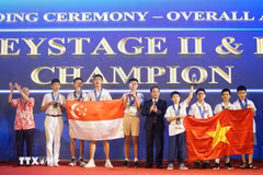 Le titre de champion par équipe a été attribué aux délégations du Vietnam et de Singapour.
