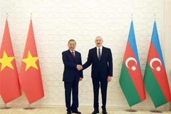 Le secrétaire général du Parti communiste du Vietnam, Tô Lâm, et le président d’Azerbaïdjan, Ilham Aliyev. Photo: VNA