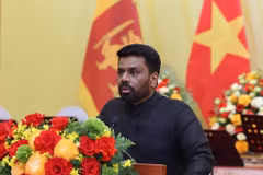 Le président du Sri Lanka, Anura Kumara Dissanayaka. Photo: VNA
