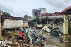 Thanh Hoa après le passage du typhon. Photo: VNA