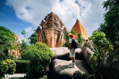 Tour Ponagar 2, Khanh Hoa. Photo : Vietnam+