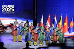 Cérémonie de clôture du 47ᵉ Sommet de l’ASEAN et des sommets connexes. Photo: VNA