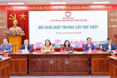 Présidium de la conférence. Photo: VNA